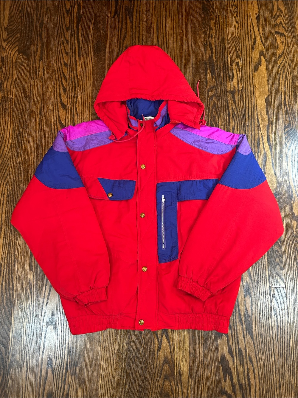 Vintage 90s Vibrant Ski Jacket